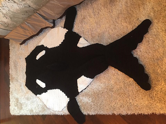 Ravelry Whale Blanket Crochet Pattern Pattern By Janet North - Crochet Whale Blanket Pattern
