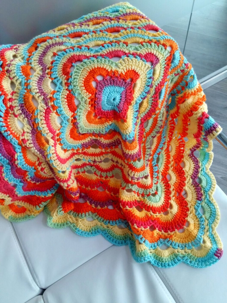 Rectangle Virus Blanket Crochet Tutorial Artofit - Rectangle Virus Blanket Crochet Pattern Free