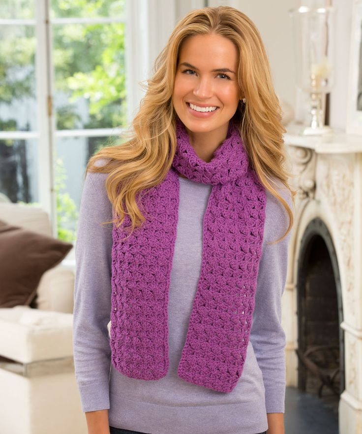 Red Heart Free Crochet Scarf Patterns There Are Many Beautiful  - Blanket Yarn Scarf Crochet Pattern