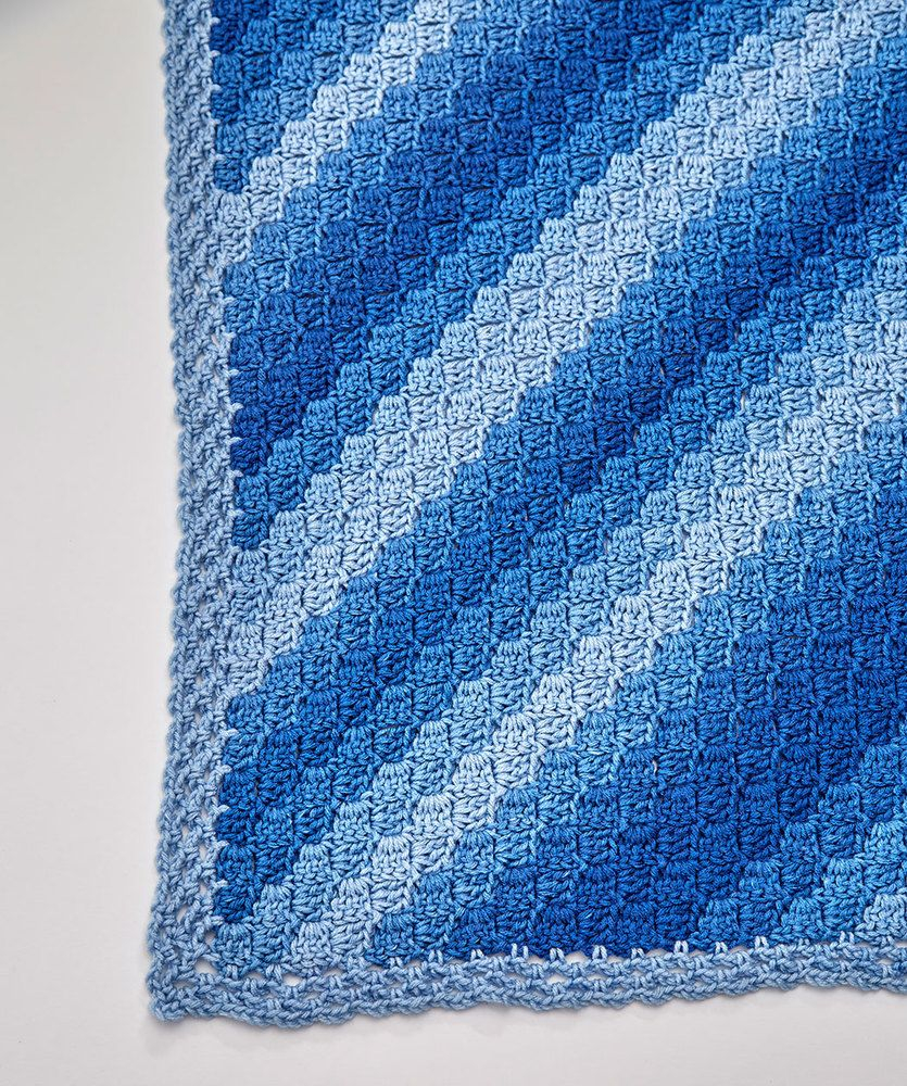 Red Heart Super Saver Ombre Yarn Featured In Free Crochet Patterns - Red Heart Ombre Crochet Blanket Pattern