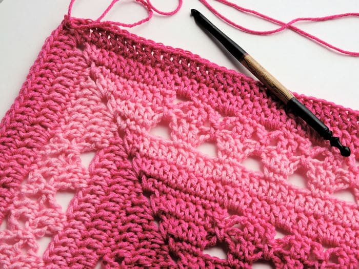 Roundup 10 Free Crochet Patterns For Red Heart Super Saver Ombre  - Red Heart Ombre Crochet Blanket Pattern