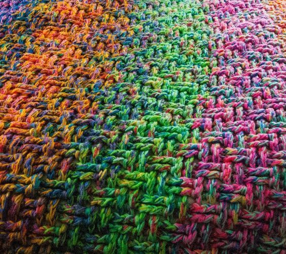 Scrap Yarn Blanket Crochet Pattern - Scrap Yarn Blanket Crochet Pattern