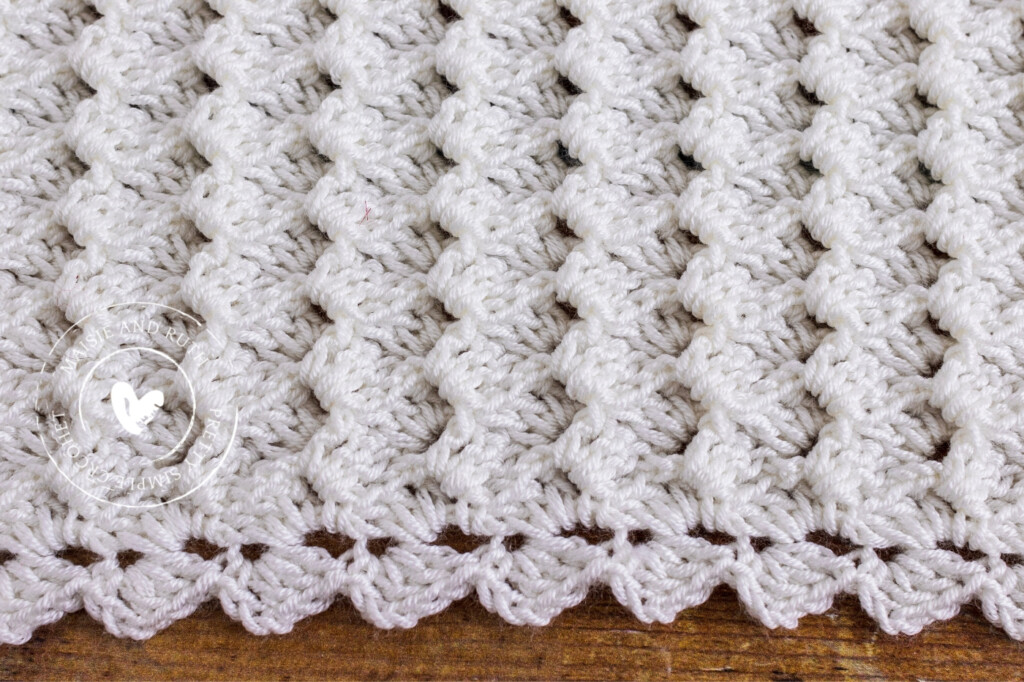 Shell Crochet Baby Blanket Free Pattern Maisie And Ruth - Pattern For Baby Blanket Crochet