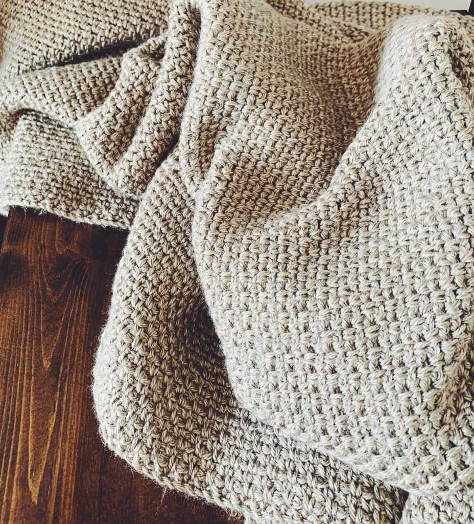 Simple Linen Stitch Crochet Throw Pattern I Can Crochet That - Linen Stitch Crochet Blanket Pattern