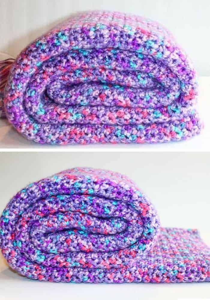 Single Crochet Blanket Pattern Easy Single Stitch Crochet Blanket - Single And Double Crochet Blanket Pattern