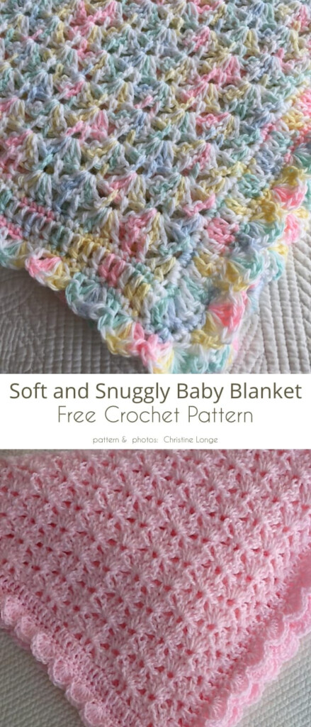 Soft Baby Blanket Free Crochet Patterns - Soft Baby Blanket Crochet Pattern
