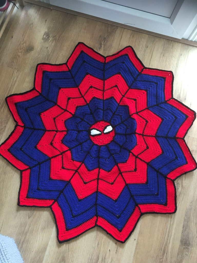 Spiderman Crochet Blanket Free Pattern Pattern rjuuc edu np - Spiderman Crochet Blanket Pattern