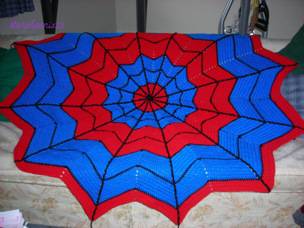 Spiderman Crochet Blanket Free Pattern Printable Templates Free - Spiderman Crochet Blanket Pattern