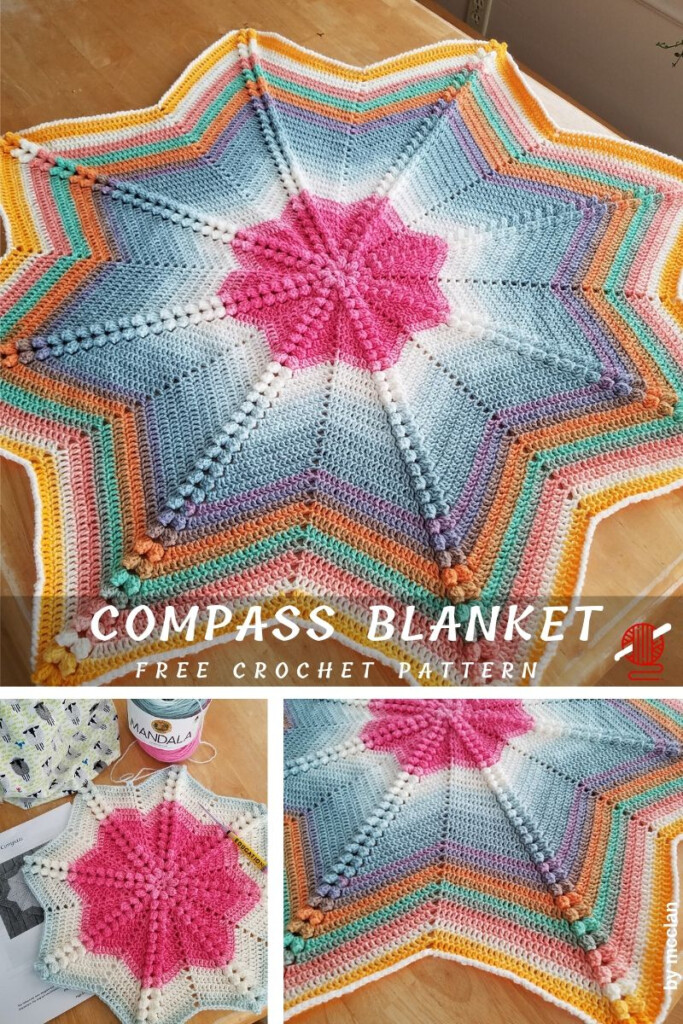 Star Shaped Crochet Blankets Ideas Crochet Star Patterns Crochet  - Star Shaped Crochet Blanket Pattern