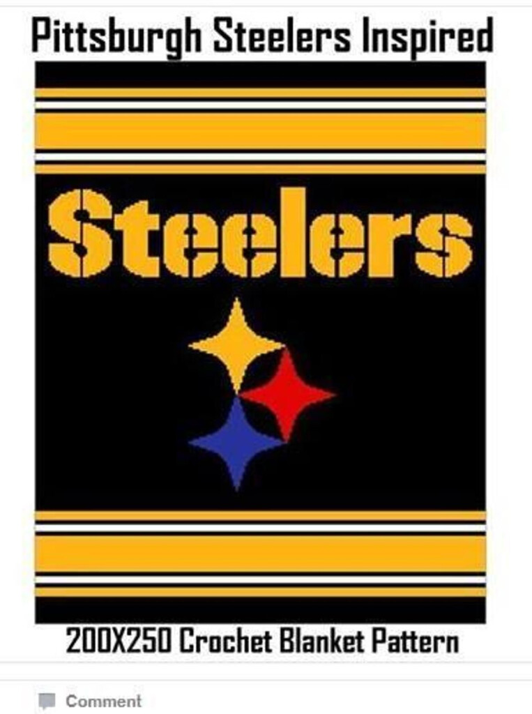 Steelers Crochet Blanket Pattern Free Printable Templates Free - Crochet Steelers Blanket Pattern