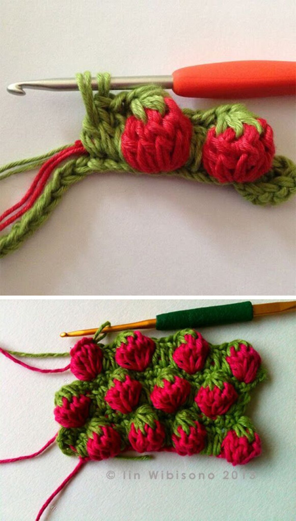 Strawberry Crochet Blanket Pattern - Strawberry Crochet Blanket Pattern