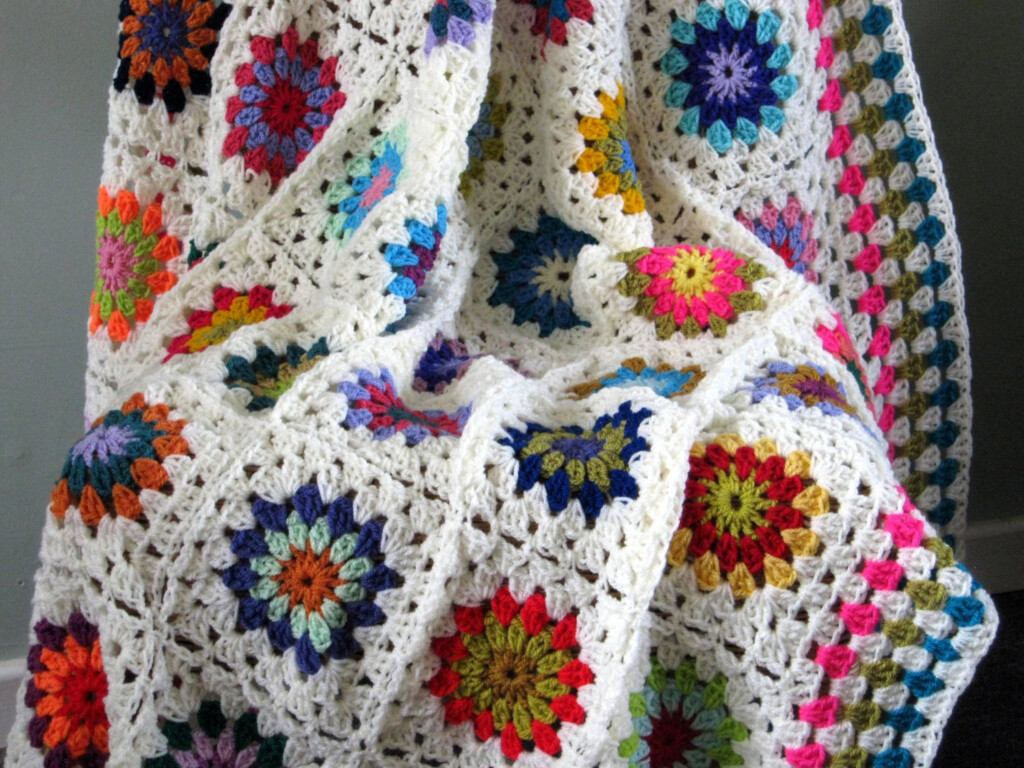 Sunburst Crochet Blanket Weave Crochet - Sunburst Crochet Blanket Pattern