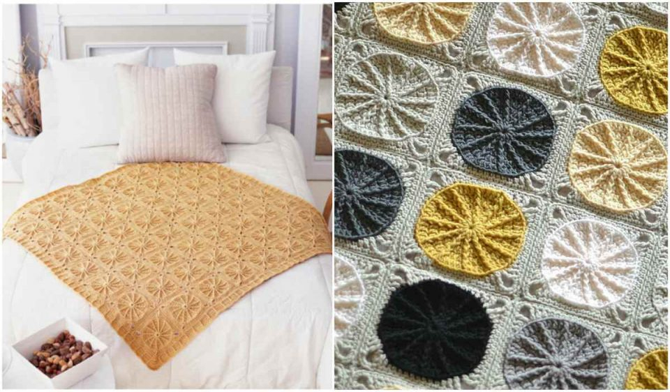 Sunny Spread Blanket Free Crochet Pattern And Video Tutorial Your  - Sunny Blanket Crochet Pattern