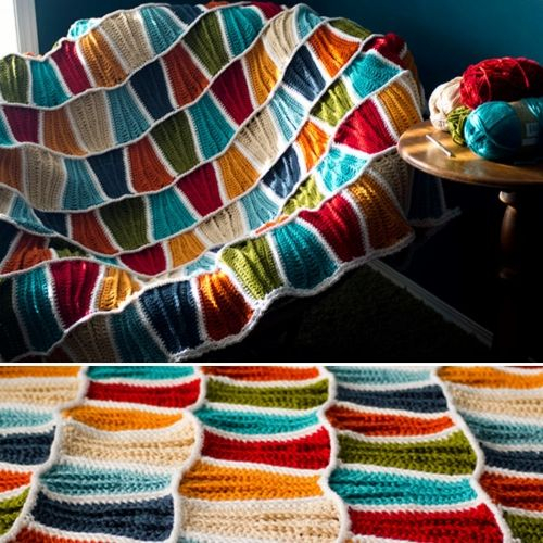Surf City Beach Blanket Crochet Pattern Beautiful Skills Crochet  - Beach Blanket Crochet Pattern