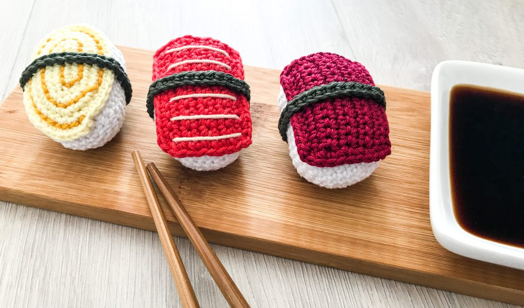 Sushi Crochet Pattern Nerd With Yarn - Sushi Roll Blanket Crochet Pattern