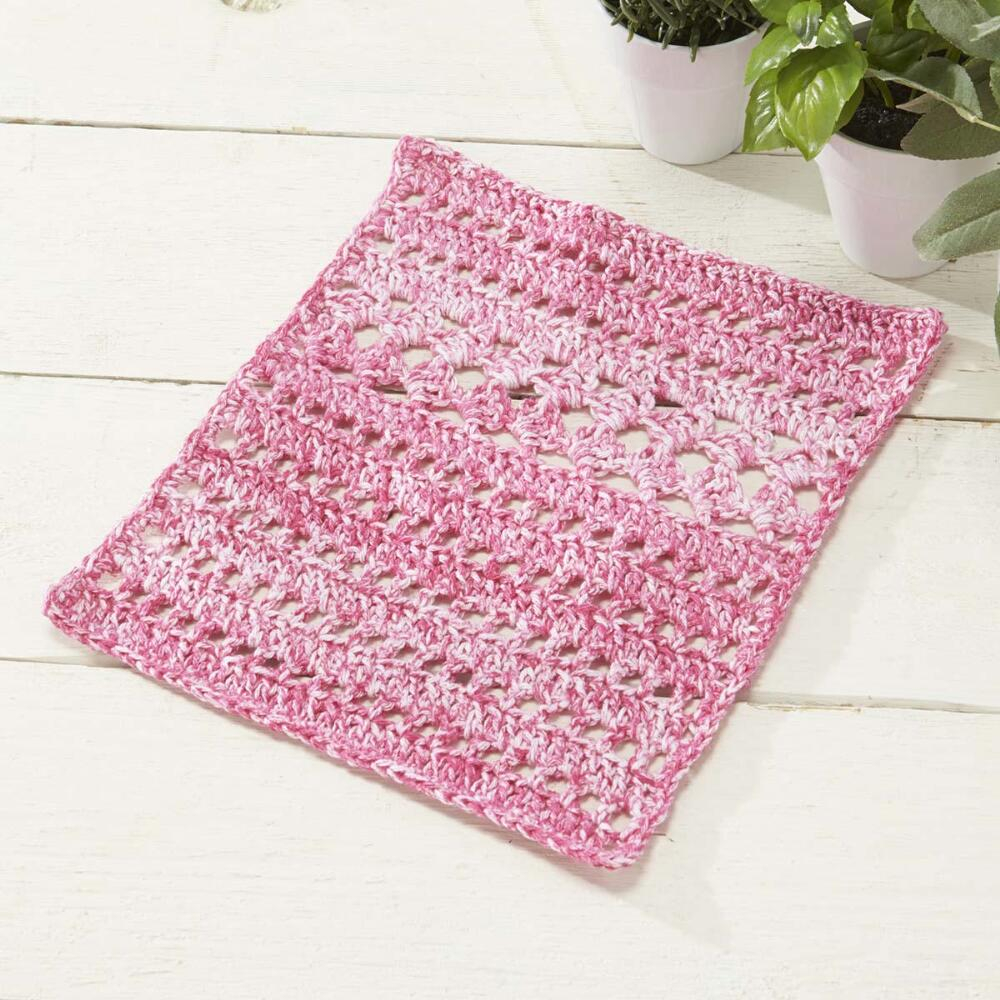 Sweet Pea Dishcloth Free Crochet Pattern Crochet Kingdom - Sweet Pea Crochet Blanket Pattern
