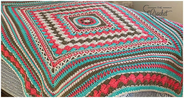 The Crochet Crowd Free Afghan Patterns - Crochet Crowd Patterns For Blankets