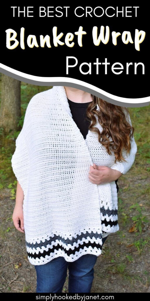 This Is A Free Crochet Pattern For A Large Crochet Shawl This Crochet  - Crochet Blanket Wrap Pattern Free