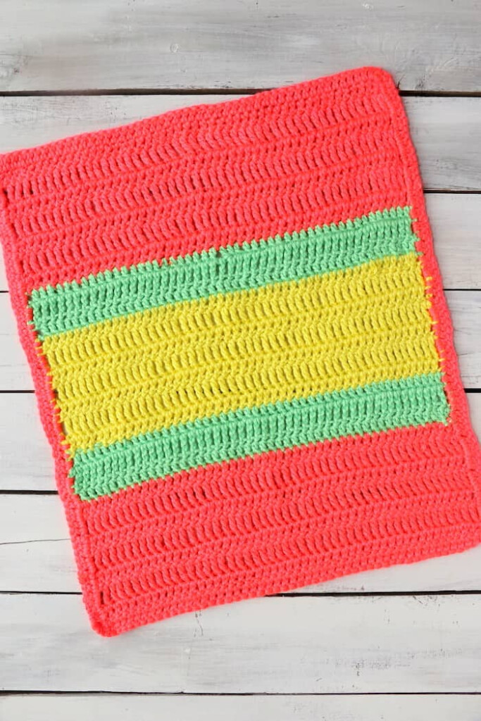 This Varied Double Crochet Triple Crochet Blanket Is A Perfect Project  - Triple Crochet Blanket Pattern