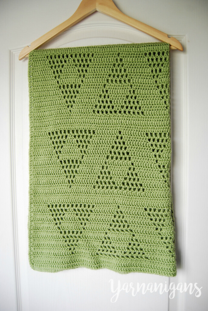 Triangle Motif Baby Blanket Free Crochet Pattern Yarnanigans - Crochet Motif Blanket Pattern