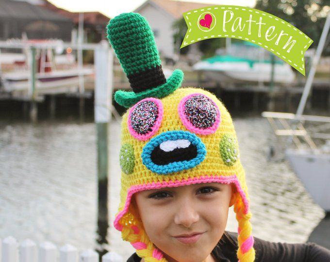 Trolls Happy Branch Crochet Hat Pattern Trolls Hat Crochet Tutorial  - Trolls Crochet Blanket Pattern