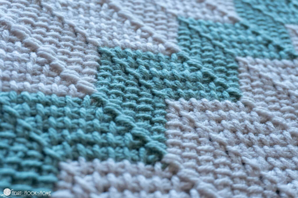 Tunisian Chevron Crochet Baby Blanket Free Pattern - Chevron Crochet Baby Blanket Pattern
