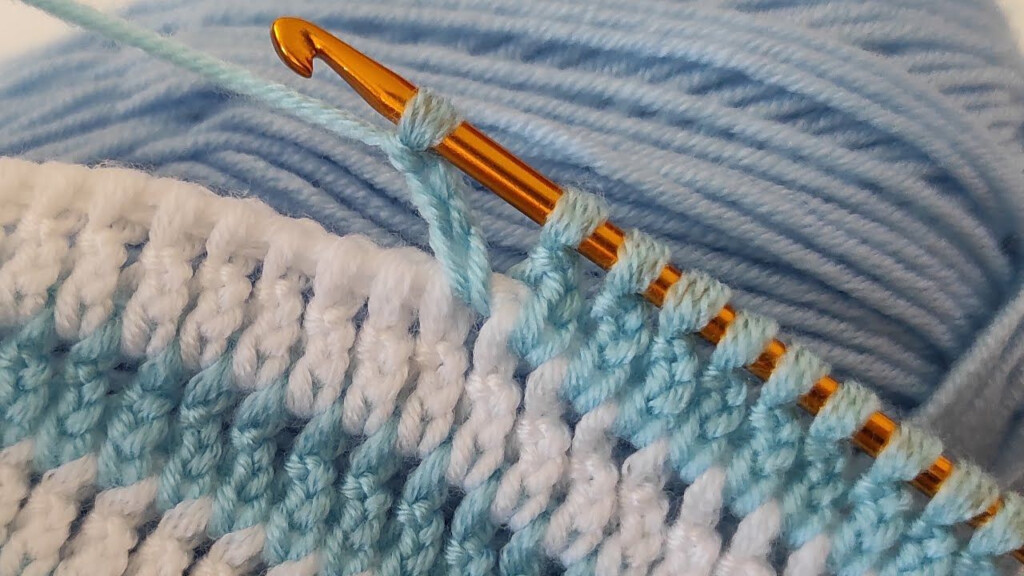 Tunisian Crochet Baby Blanket Pattern Easy For Beginners D y Tunisian  - Tunisian Crochet Blanket Patterns Free