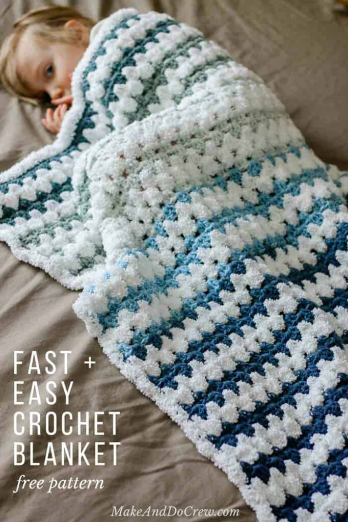 Tutorial Crochet Baby Blanket Patterns - Best Crochet Blanket Patterns