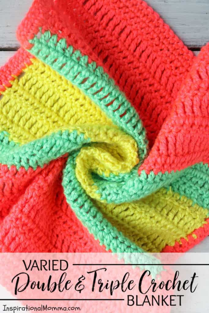 Varied Double Crochet Triple Crochet Blanket Inspirational Momma - Triple Crochet Blanket Pattern