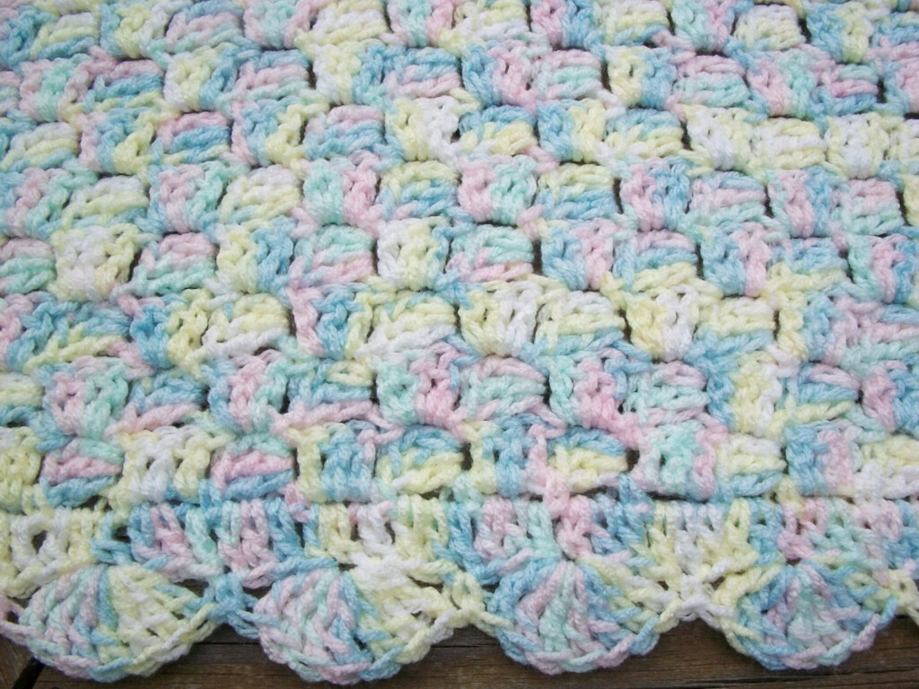 Variegated Yarn Crochet Baby Blanket Patterns - Crochet Blanket Patterns Using Variegated Yarn