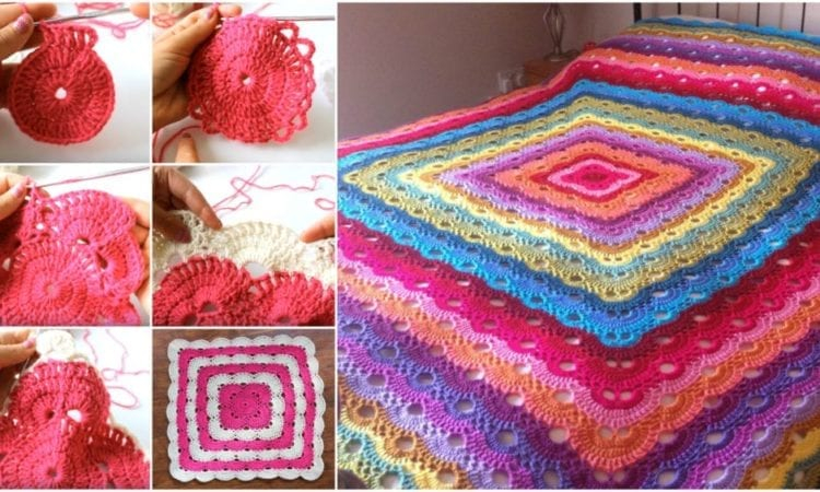 Virus Blanket Free Crochet Tutorial Your Crochet - Virus Crochet Pattern Blanket