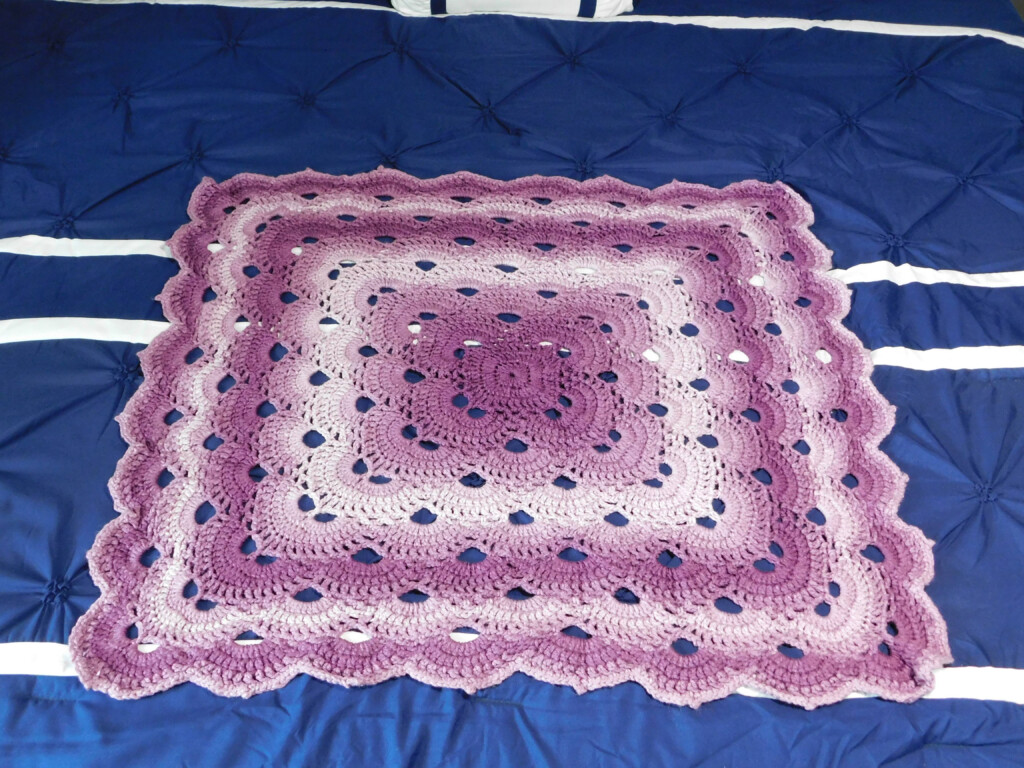 Virus Free Crochet Baby Blanket Pattern - Virus Crochet Blanket Pattern Free