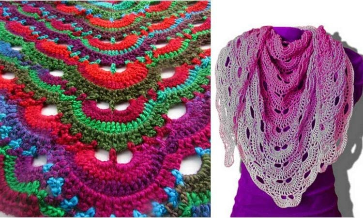 Virus Shawl Free Crochet Pattern Your Crochet - Free Crochet Virus Blanket Written Pattern