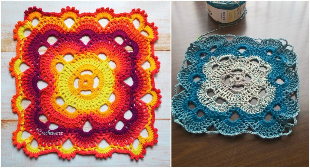 Virus Sort Of Blanket Crochet Pattern Free Styles Idea - Rectangle Virus Blanket Crochet Pattern