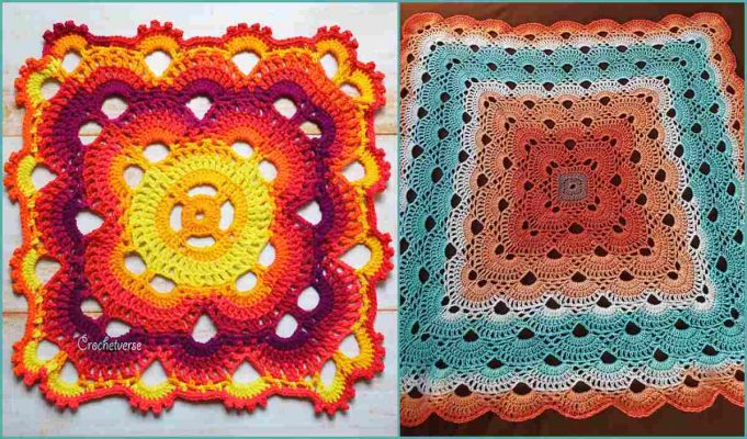 Virus Sort Of Blanket Free Crochet Pattern Your Crochet - Crochet Pattern For Virus Blanket