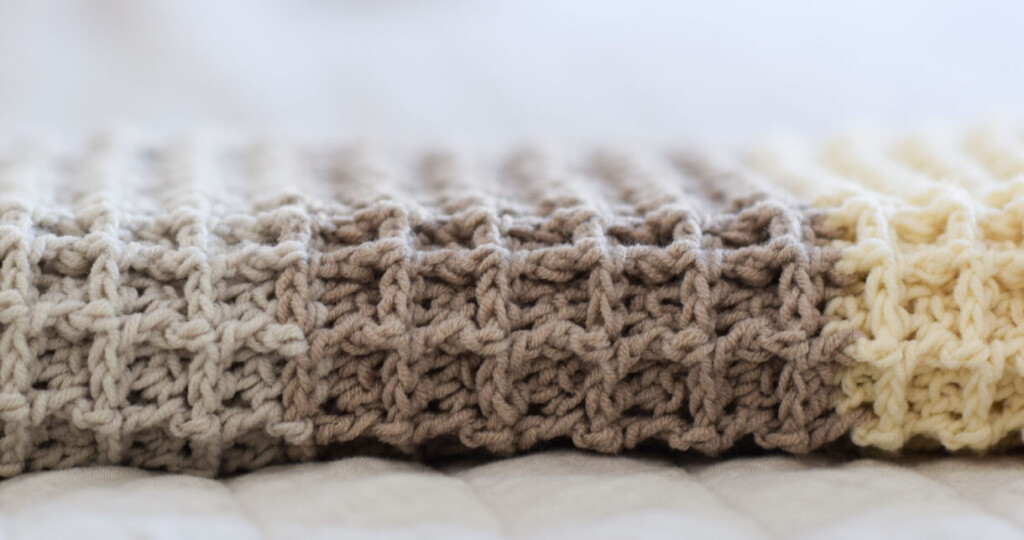 Waffle Stitch Crochet Blanket Pattern Mama In A Stitch - Multi Stitch Crochet Blanket Pattern