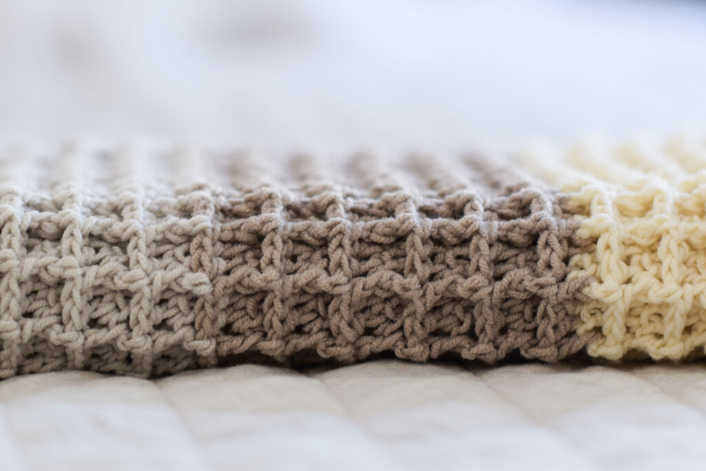 Waffle Stitch Crochet Blanket Pattern Mama In A Stitch - Free Crochet Pattern Blanket Stitch
