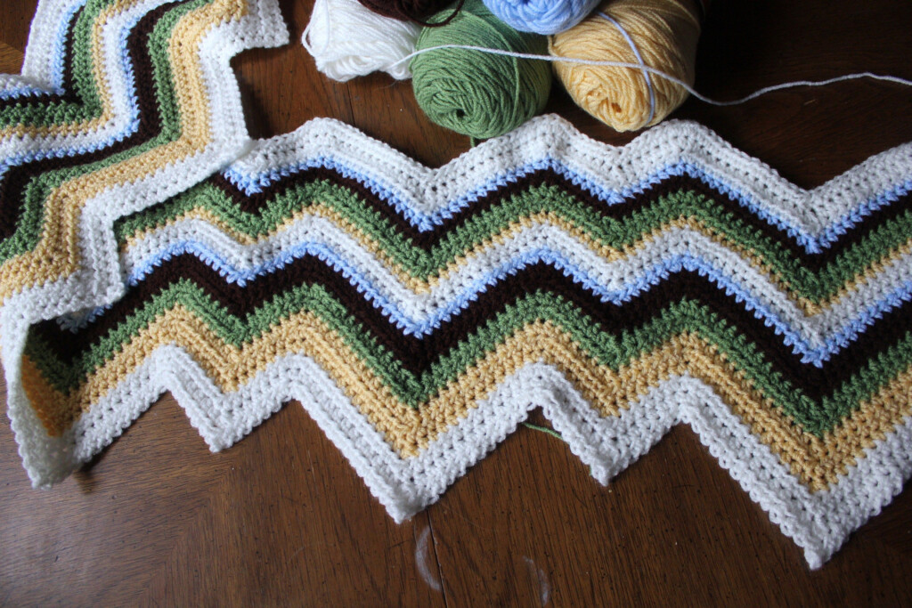 Zig Zag Crochet Blanket Free Pattern - Zig Zag Crochet Blanket Free Pattern