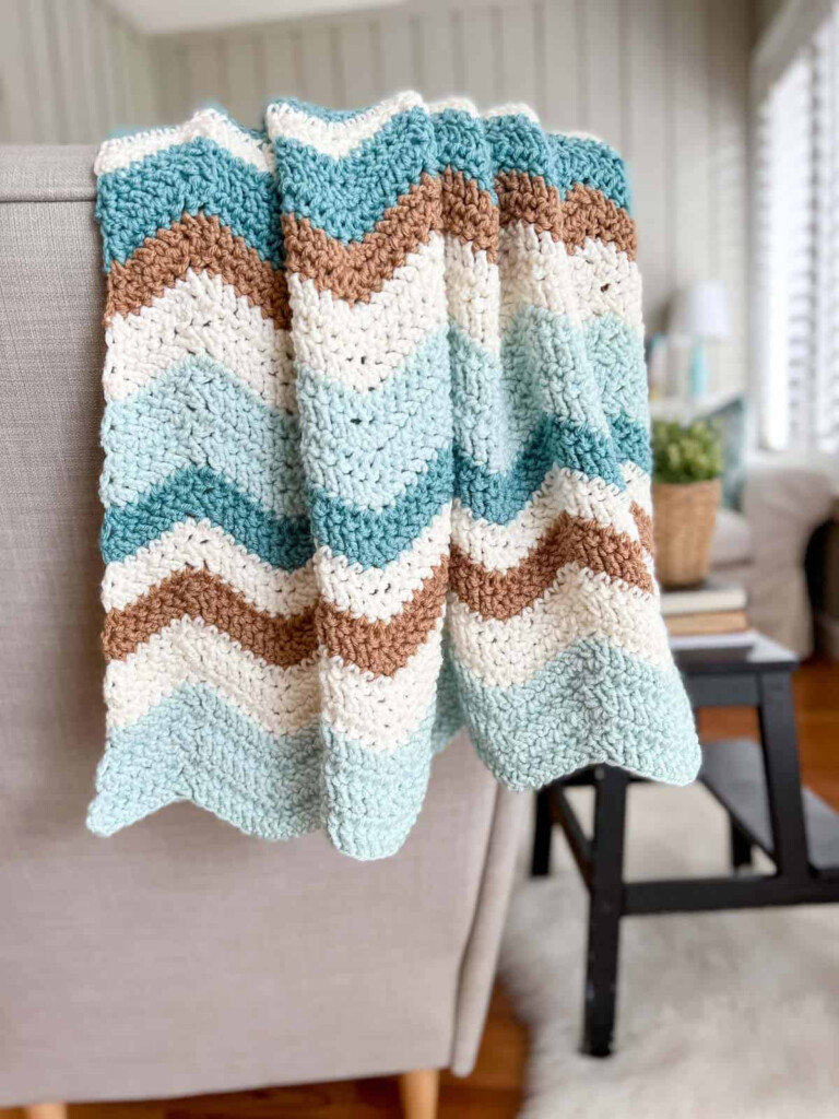 Zig Zag Crochet Blanket Pattern Daisy Cottage Designs - Zig Zag Blanket Crochet Pattern